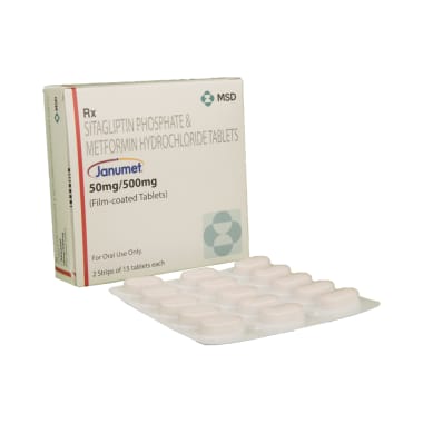 Janumet 50 mg/500 mg Tablet