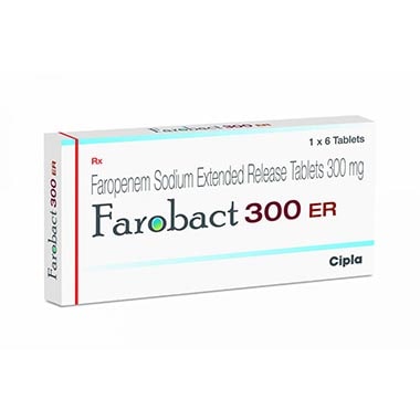 Farobact 300mg Tablet ER