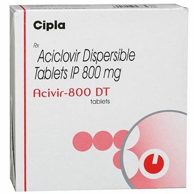 Acivir 800 DT Tablet