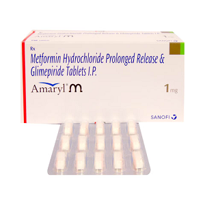Amaryl M  1mg Tablet PR