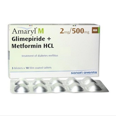 Amaryl M  2mg Tablet PR